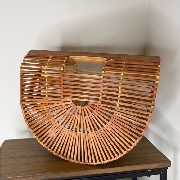 Stylish Bamboo Handbag - Picture 2 of 7